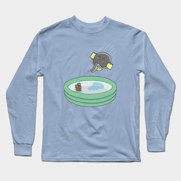 Cannonball Long Sleeve T-Shirt by Made With Awesome